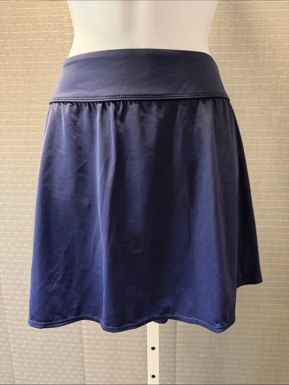 Denim&Co Beach Brief-Style Swim Skirt